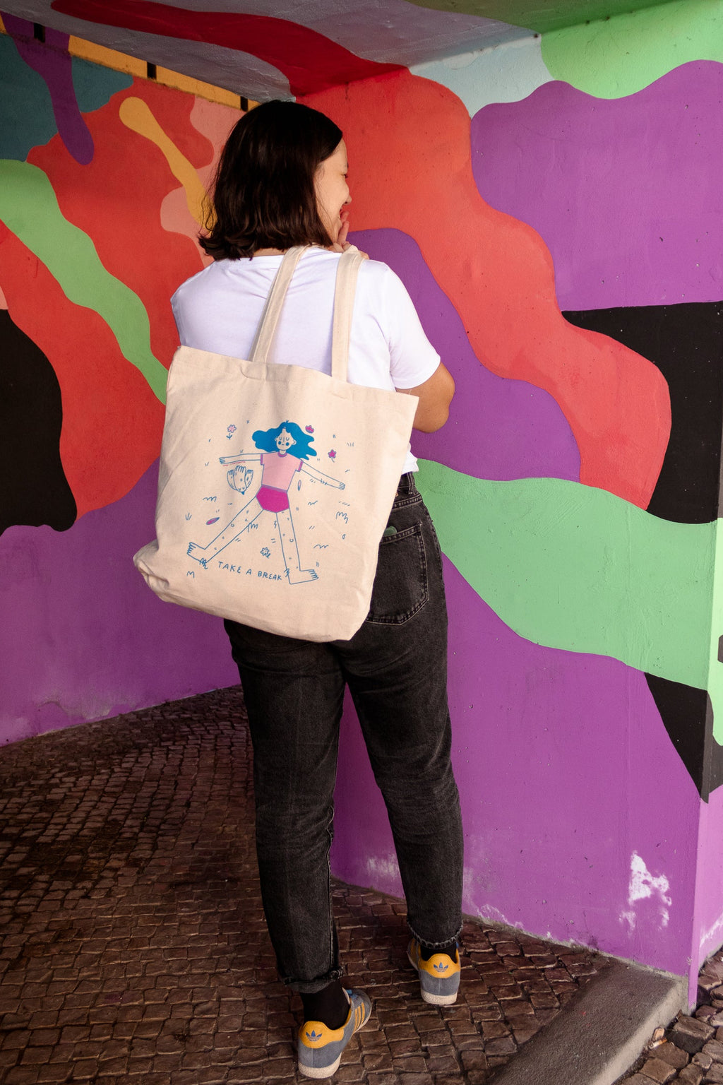 Tote Bag Caus X Happy Grinch