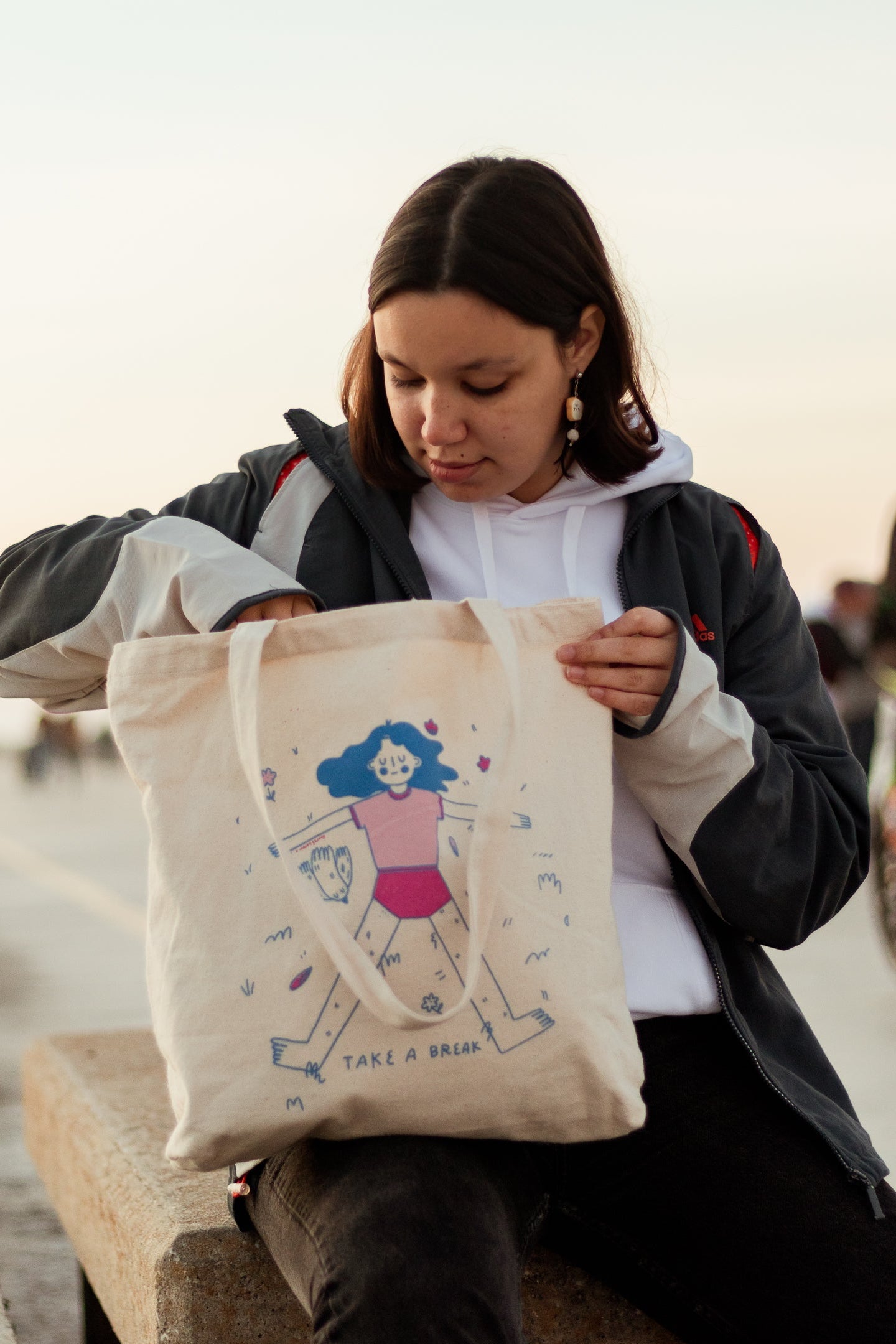 Tote Bag Caus X Happy Grinch