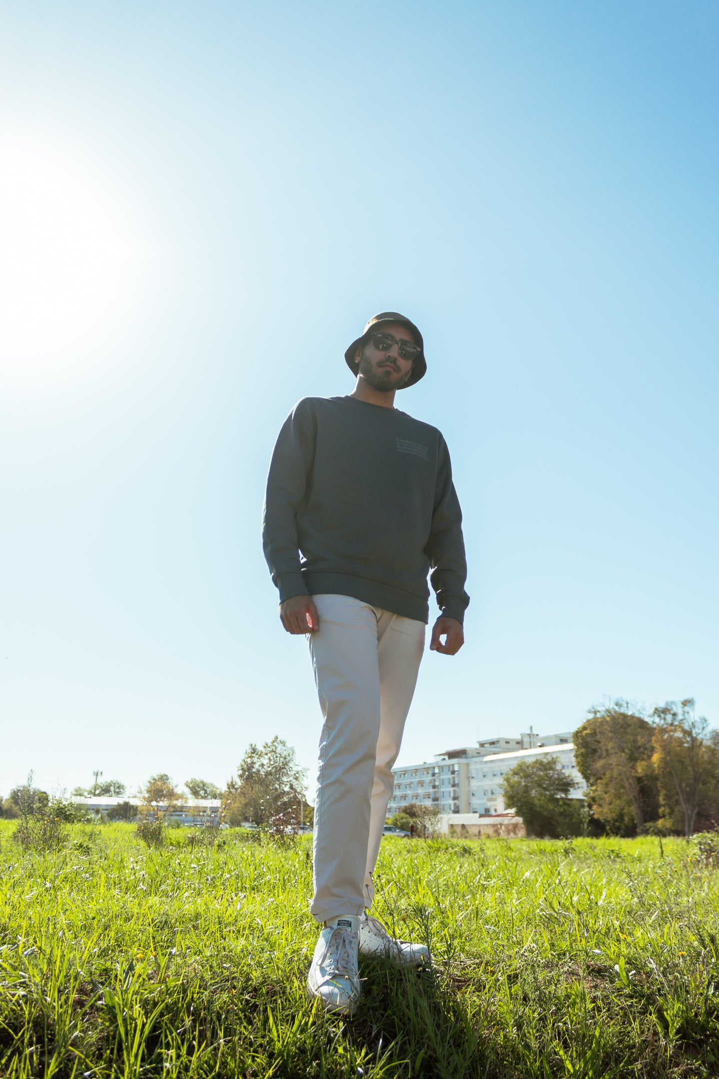Sweatshirt Basics Antracite