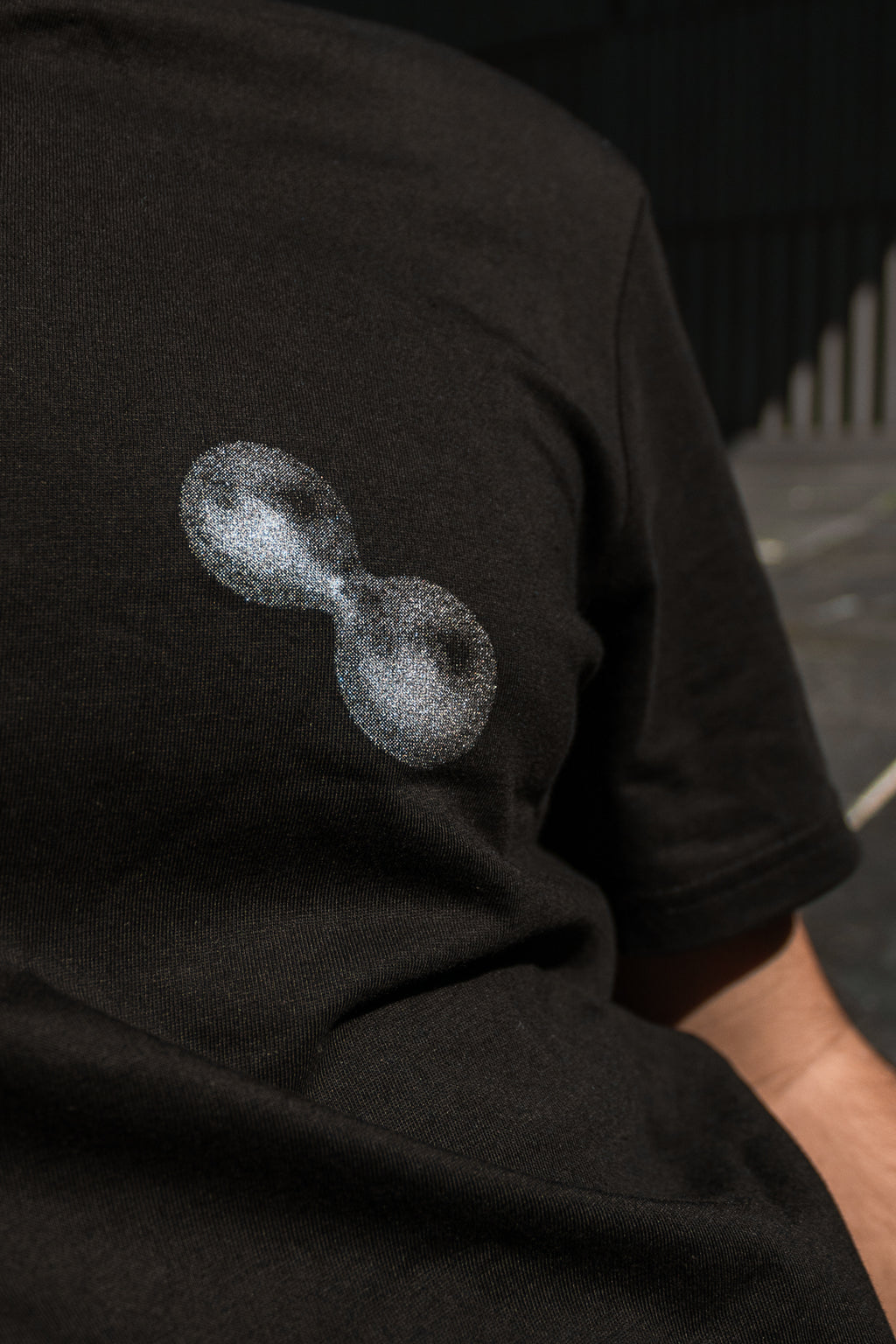 T-shirt Prata