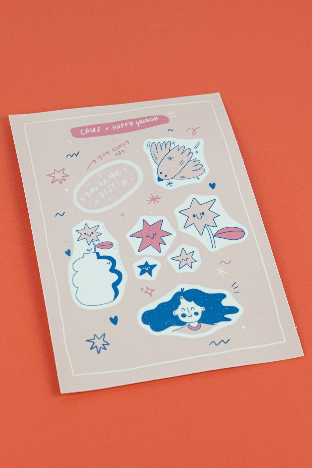 Stickers Happy Grinch