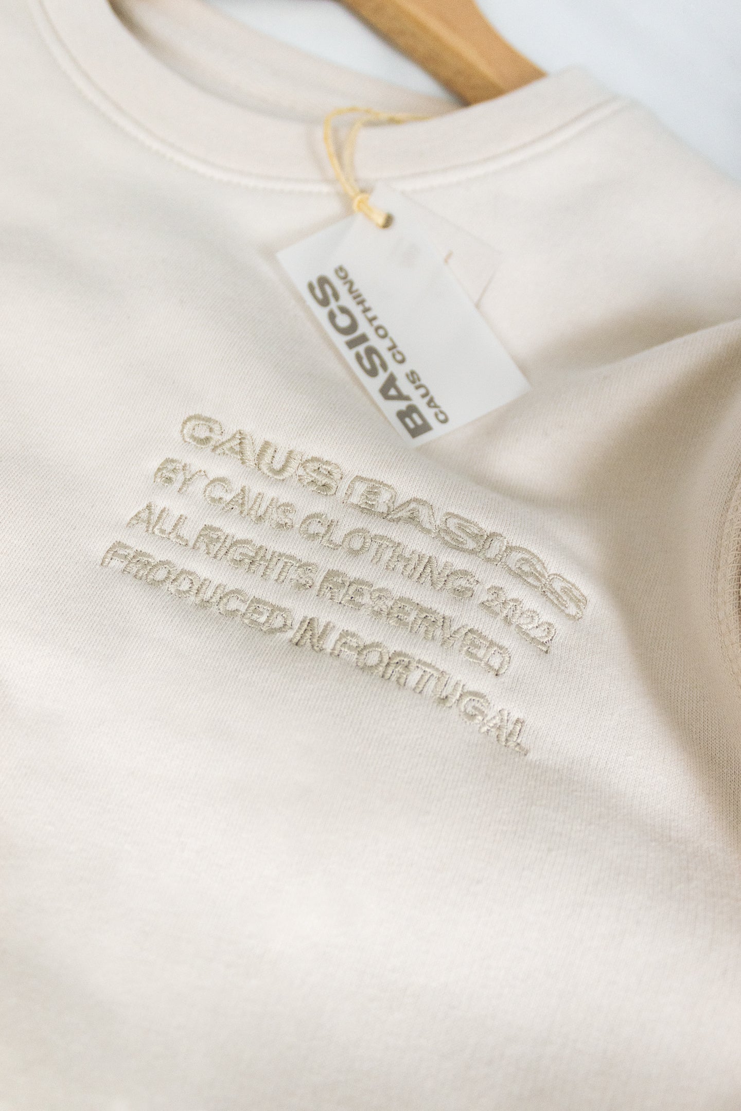 Sweatshirt Basics Bege